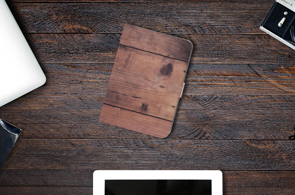 iPad Mini 6 (2021) Tablet Book Cover Old Wood