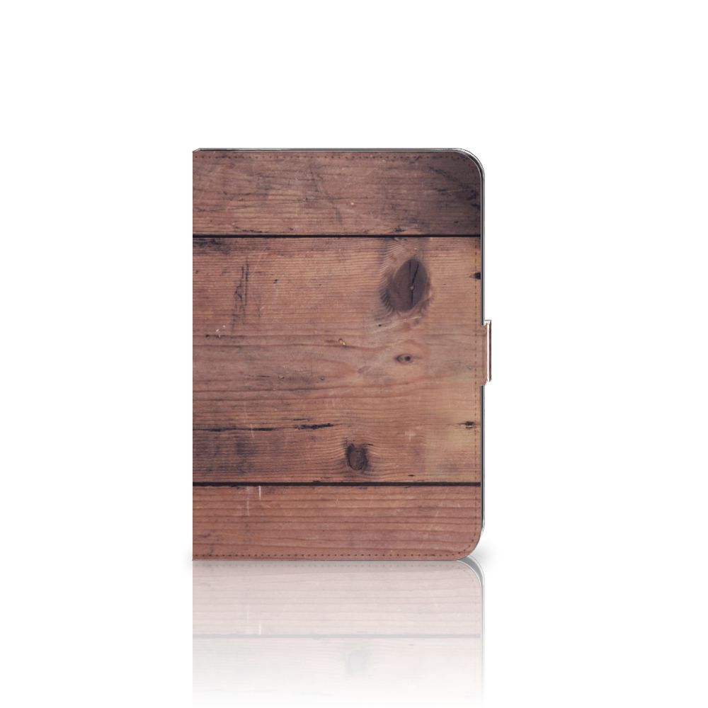 iPad Mini 6 (2021) Tablet Book Cover Old Wood