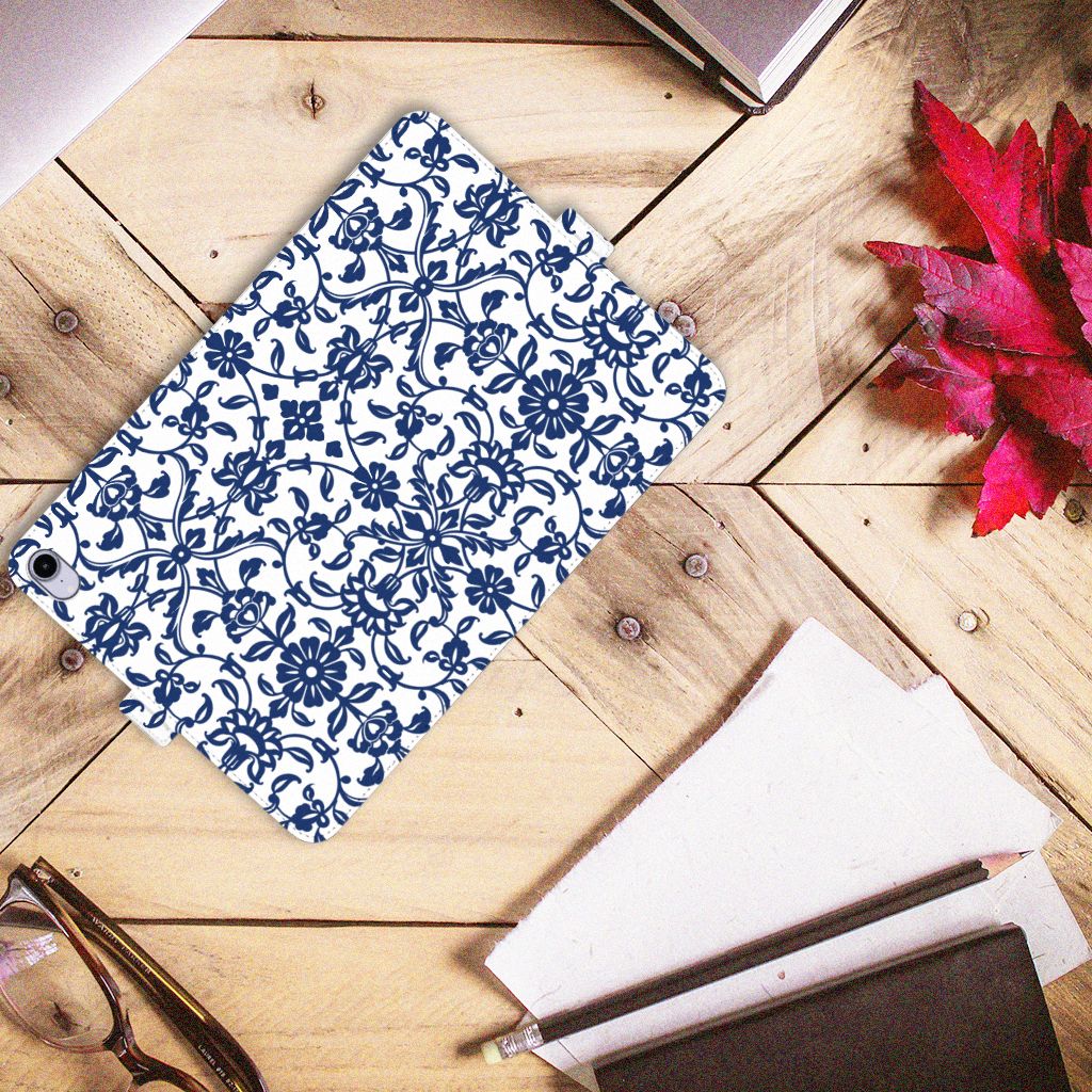 iPad Mini 6 (2021) Tablet Cover Flower Blue