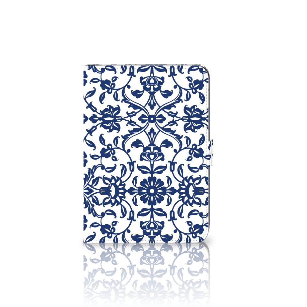 iPad Mini 6 (2021) Tablet Cover Flower Blue