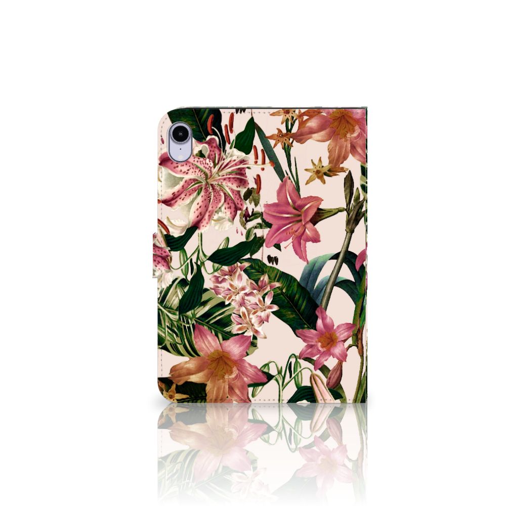 iPad Mini 6 (2021) Tablet Cover Flowers bloemen voorkant