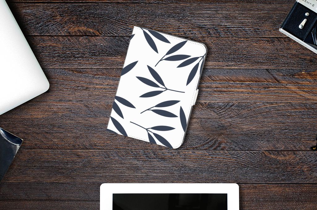 iPad Mini 6 (2021) Tablet Cover Leaves Blue