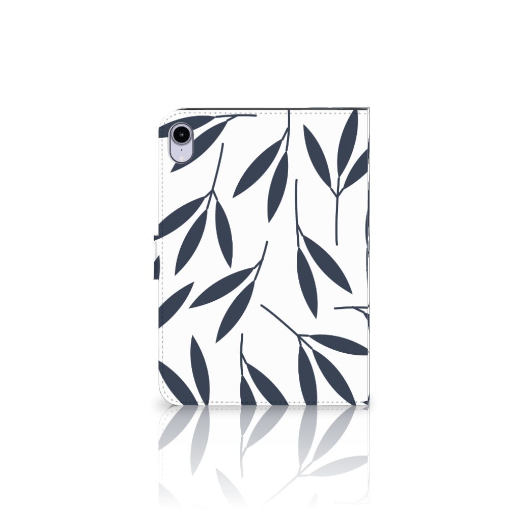 iPad Mini 6 (2021) Tablet Cover Leaves Blue
