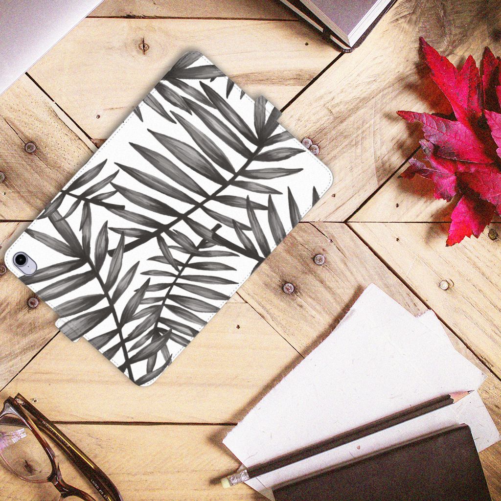 iPad Mini 6 (2021) Tablet Cover Leaves Grey