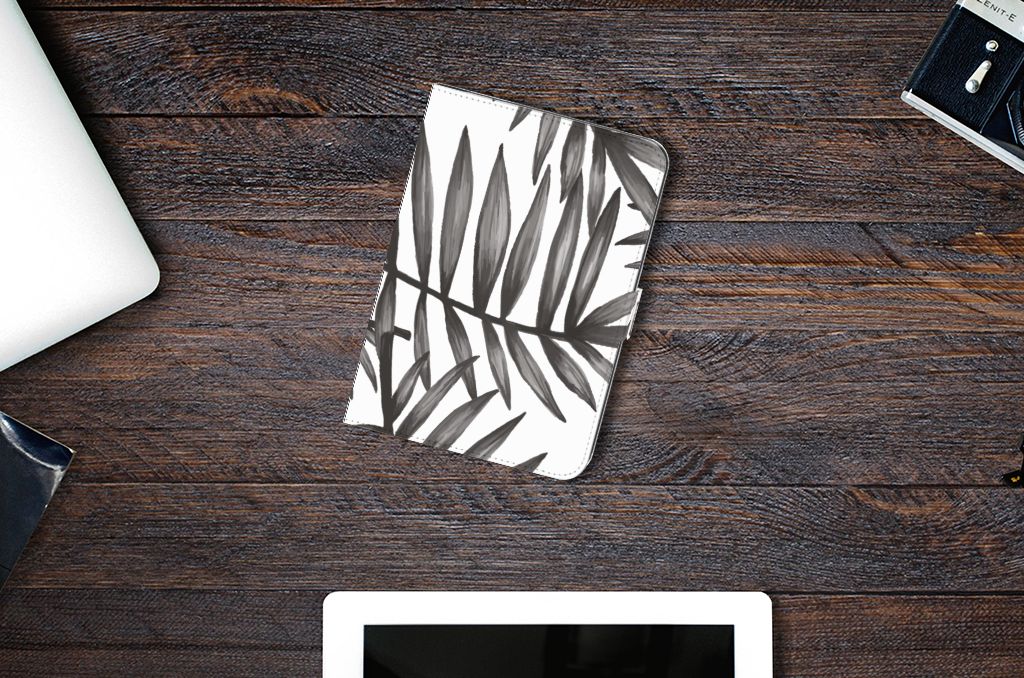 iPad Mini 6 (2021) Tablet Cover Leaves Grey