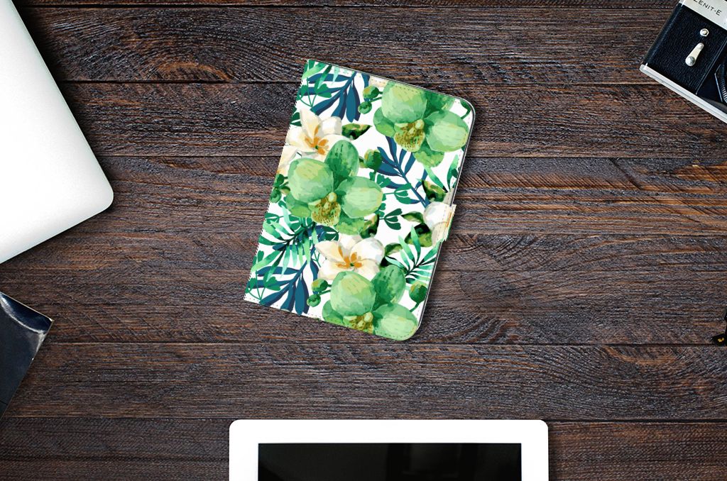 iPad Mini 6 (2021) Tablet Cover Orchidee Groen