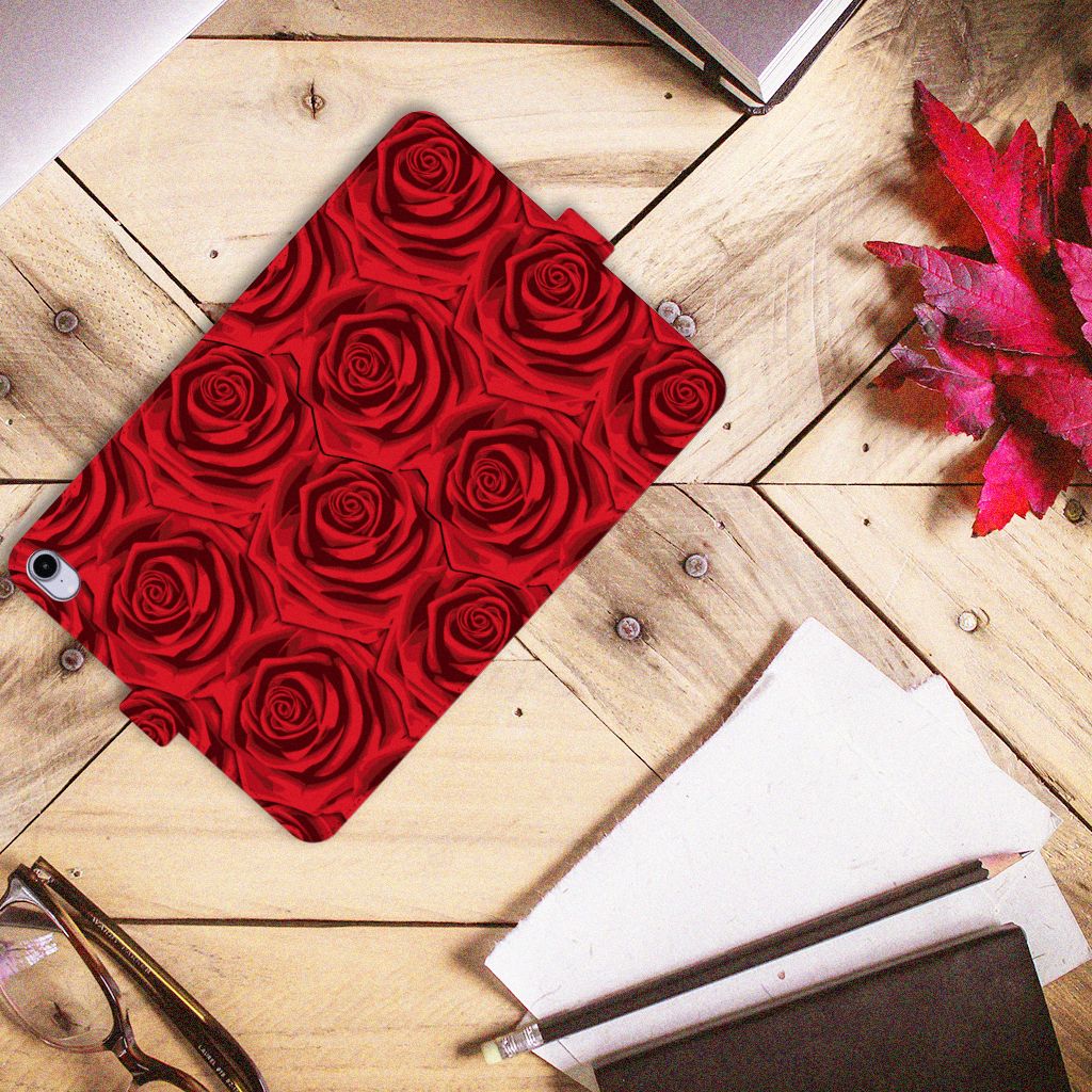 iPad Mini 6 (2021) Tablet Cover Red Roses