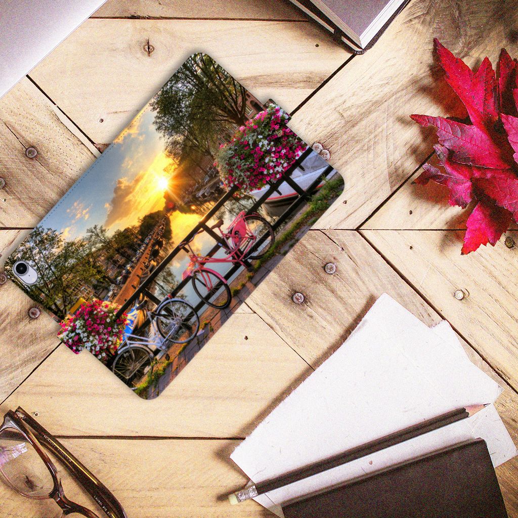 iPad Mini 6 (2021) Tablet Flip Case Amsterdamse Grachten