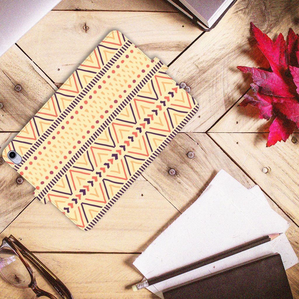 iPad Mini 6 (2021) Tablet Hoes Aztec Yellow