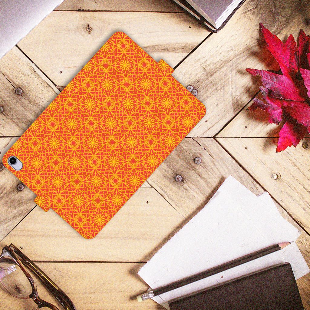 iPad Mini 6 (2021) Tablet Hoes Batik Oranje