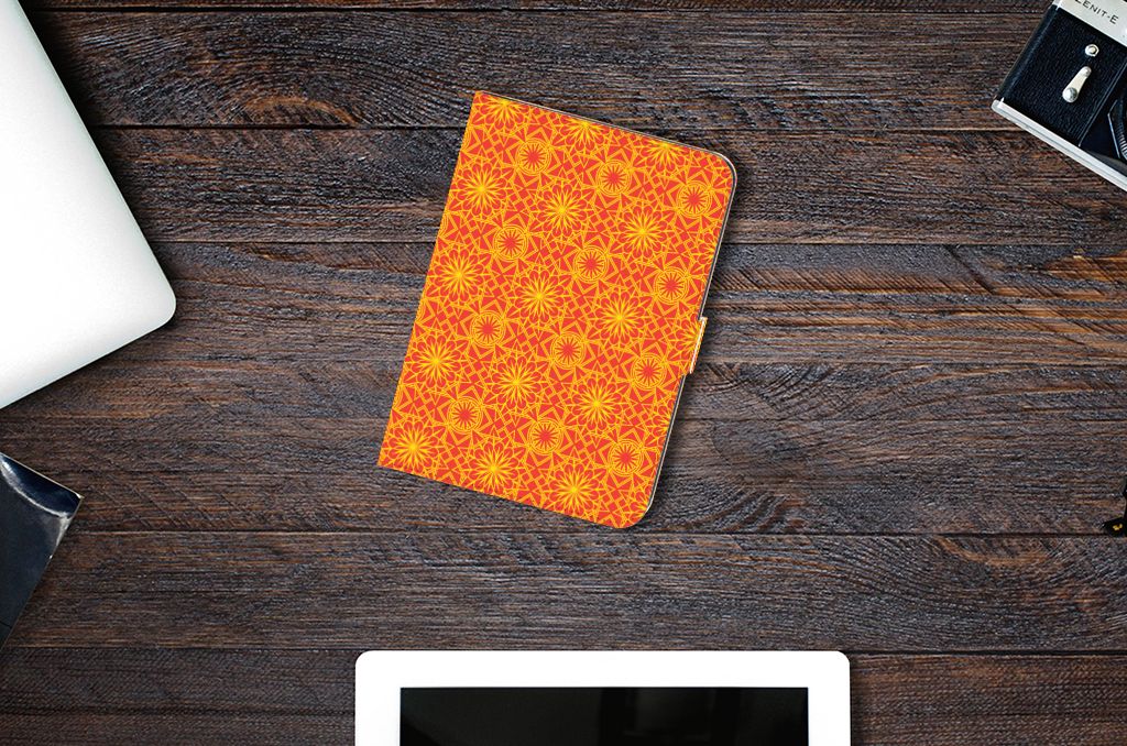 iPad Mini 6 (2021) Tablet Hoes Batik Oranje