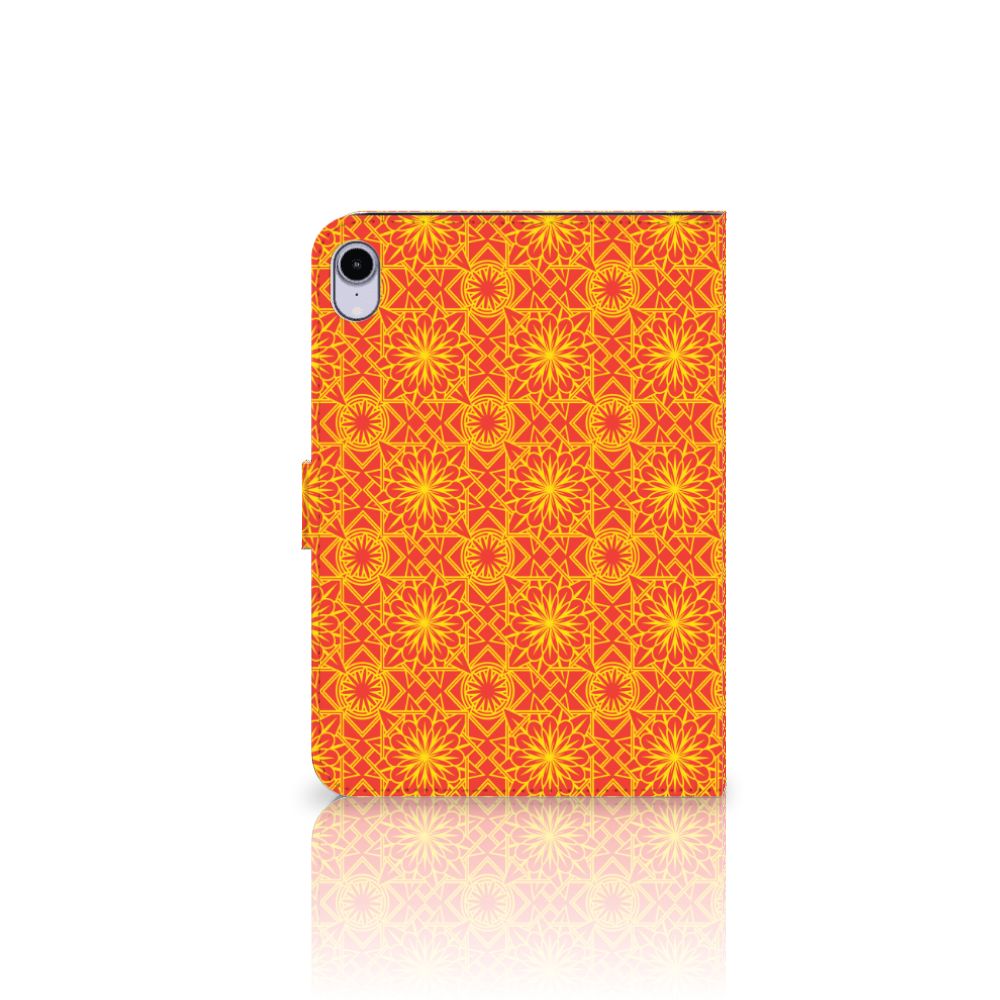 iPad Mini 6 (2021) Tablet Hoes Batik Oranje