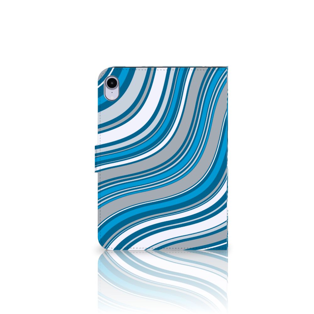 iPad Mini 6 (2021) Tablet Hoes Waves Blue
