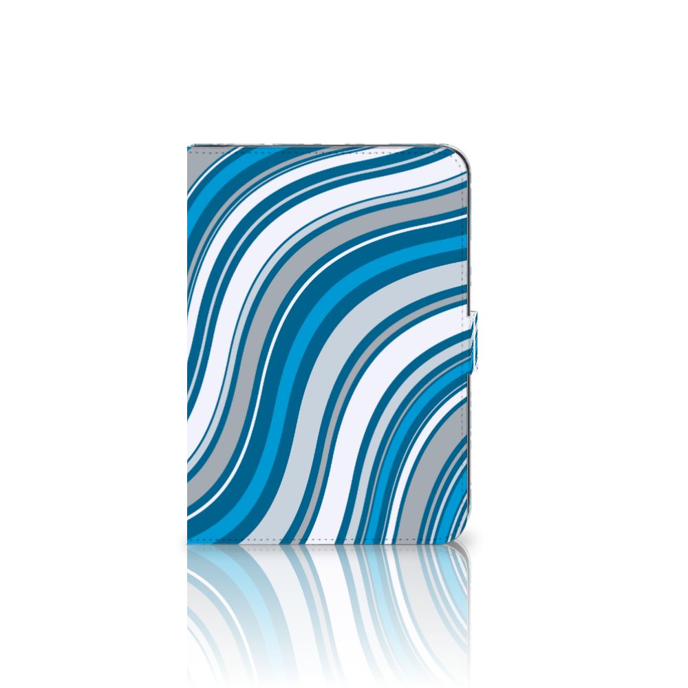 iPad Mini 6 (2021) Tablet Hoes Waves Blue