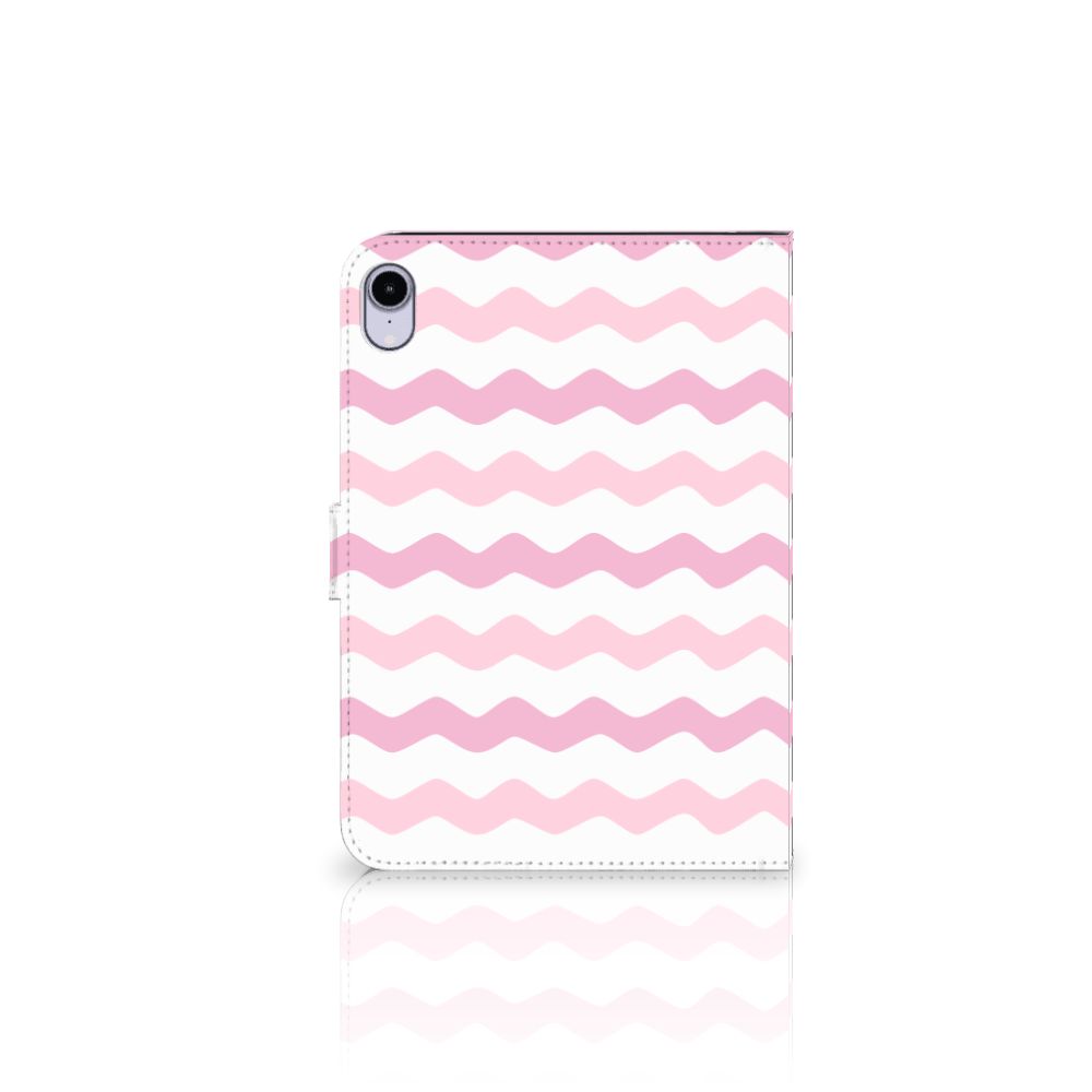 iPad Mini 6 (2021) Tablet Hoes Waves Roze