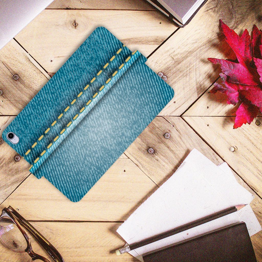 iPad Mini 6 (2021) Tablet Hoes met standaard Jeans