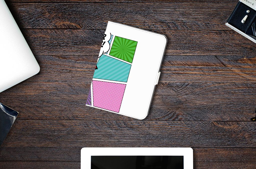 iPad Mini 6 (2021) Tablet Hoes met standaard Popart Princess