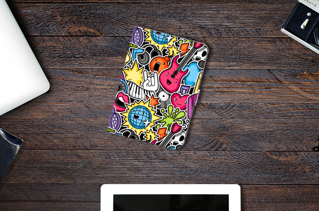 iPad Mini 6 (2021) Tablet Hoes met standaard Punk Rock