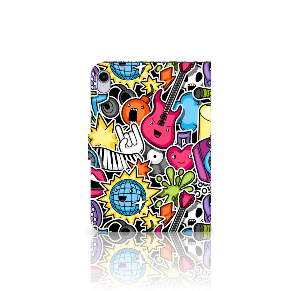 iPad Mini 6 (2021) Tablet Hoes met standaard Punk Rock