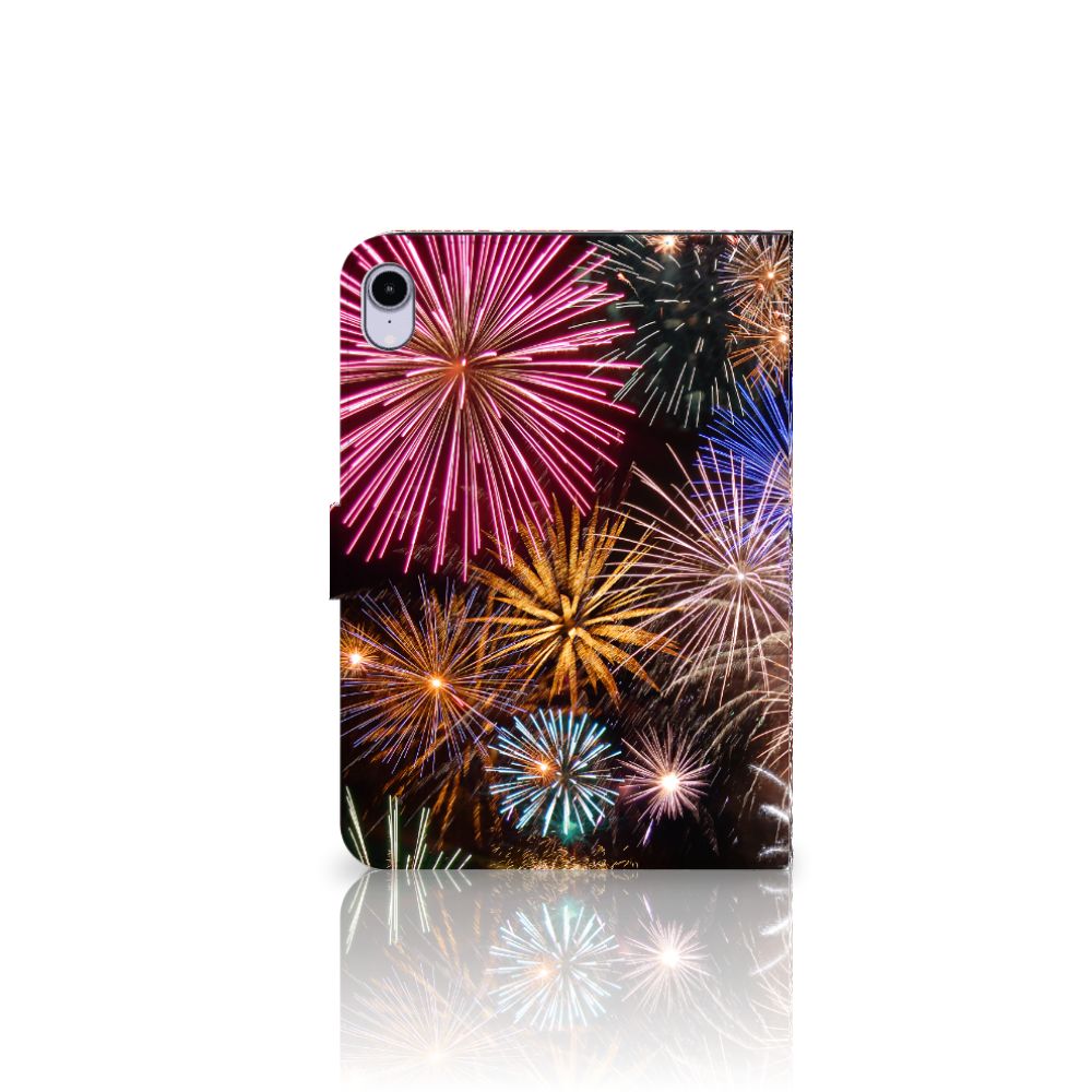 iPad Mini 6 (2021) Tablet Hoes met standaard Vuurwerk
