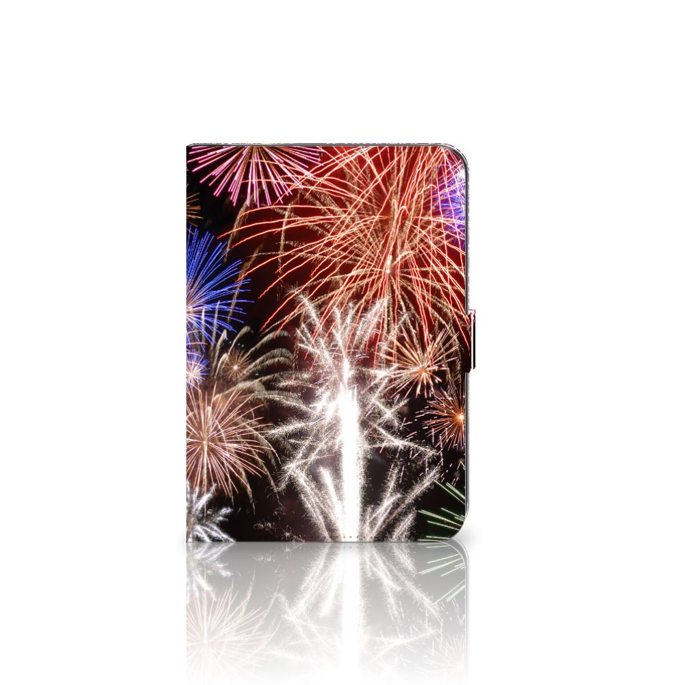 iPad Mini 6 (2021) Tablet Hoes met standaard Vuurwerk