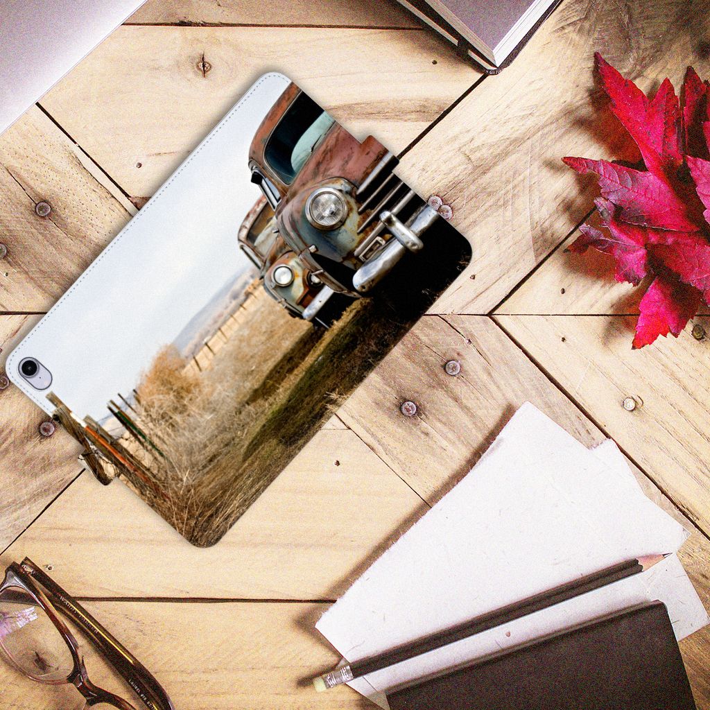 iPad Mini 6 (2021) Tablet Hoesje met foto Vintage Auto