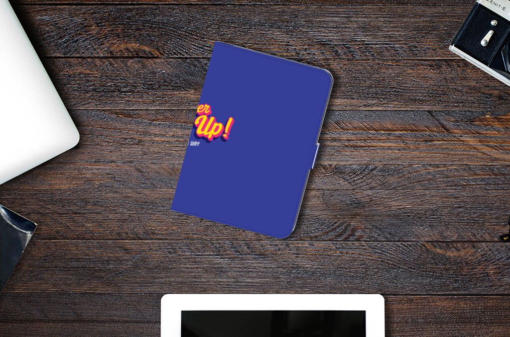 iPad Mini 6 (2021) Tablet Hoesje met naam Never Give Up