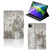 iPad Pro 11 2020/2021/2022 Leuk Tablet hoesje  Beton Print