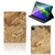 iPad Pro 11 2020/2021/2022 Leuk Tablet hoesje  Marmer Creme