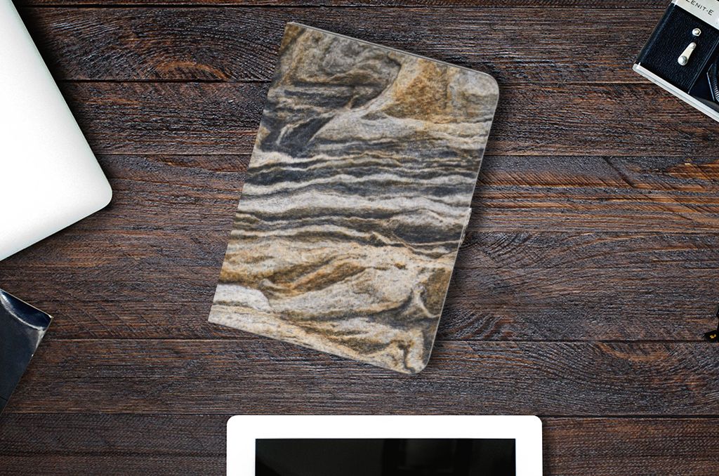 iPad Pro 11 2020/2021/2022 Leuk Tablet hoesje  Steen