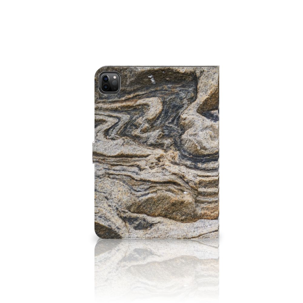 iPad Pro 11 2020/2021/2022 Leuk Tablet hoesje  Steen