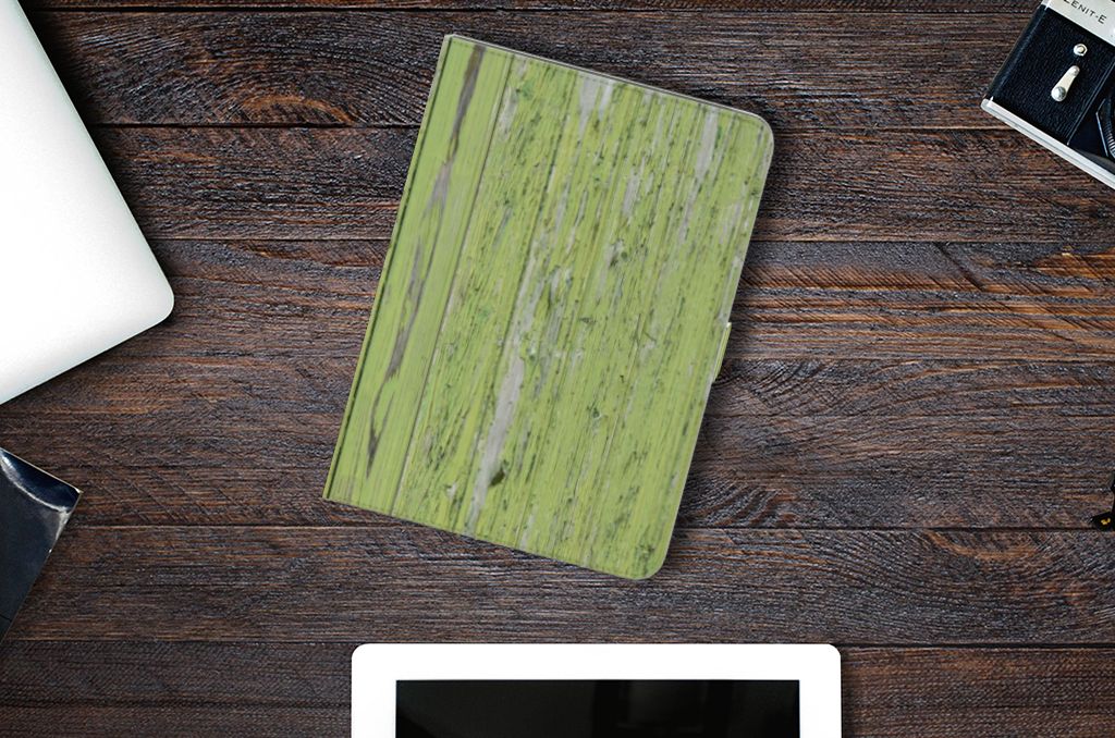 iPad Pro 11 2020/2021/2022 Tablet Book Cover Green Wood