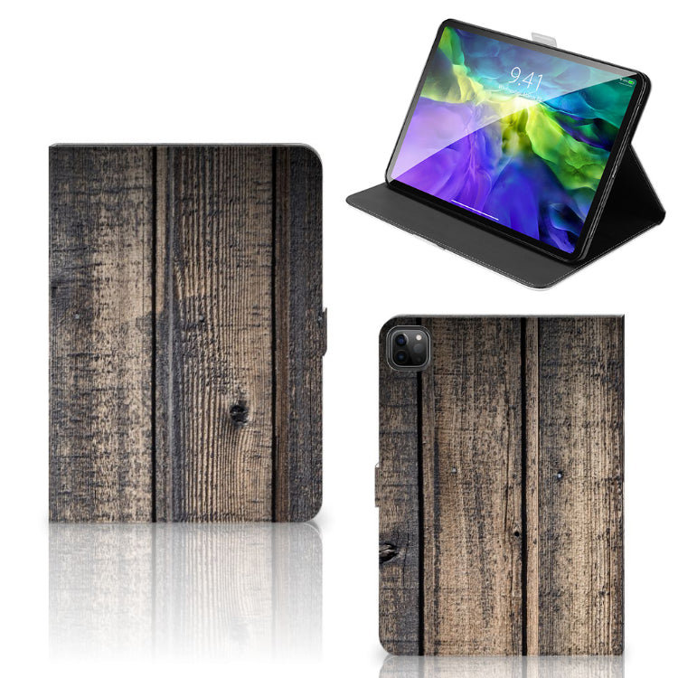 iPad Pro 11 2020/2021/2022 Tablet Book Cover Steigerhout
