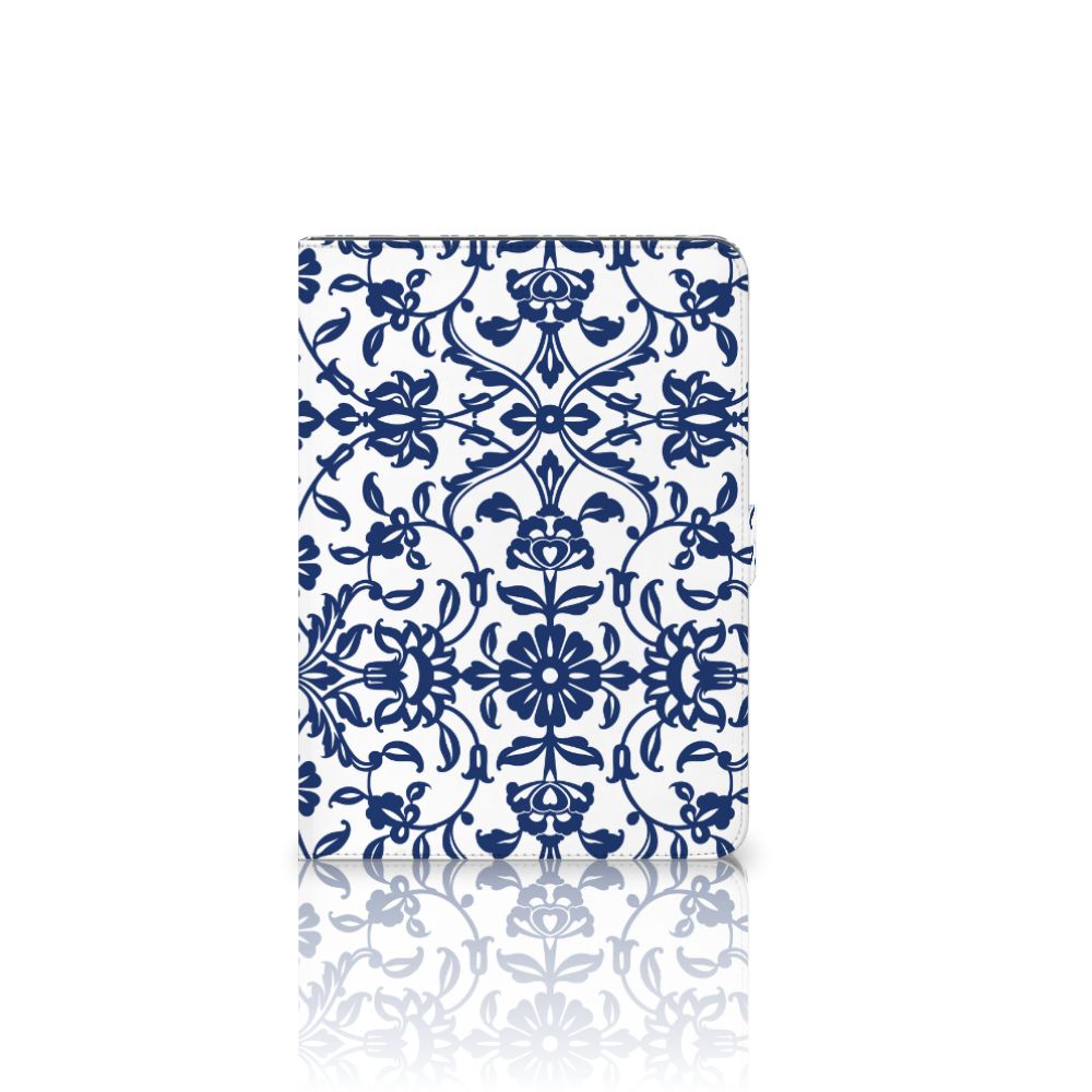 iPad Pro 11 2020/2021/2022 Tablet Cover Flower Blue