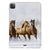 iPad Pro 11 (2024) Back Case Paarden ontwerp paarden zijde