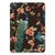 iPad Pro 11 (2024) Back Case Pauw met Bloemen pauw bloemen achterkant