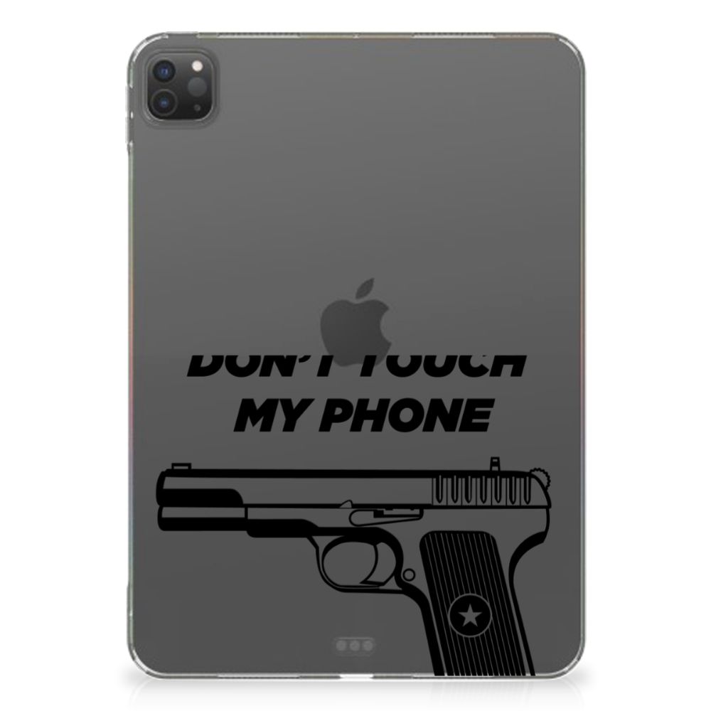 iPad Pro 11 (2024) Print Case Pistol DTMP achterkant ontwerp