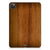 iPad Pro 11 (2024) Silicone Tablet Hoes Donker Hout achterkant design hout