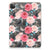 iPad Pro 11 (2024) Siliconen Hoesje Butterfly Roses achterkant