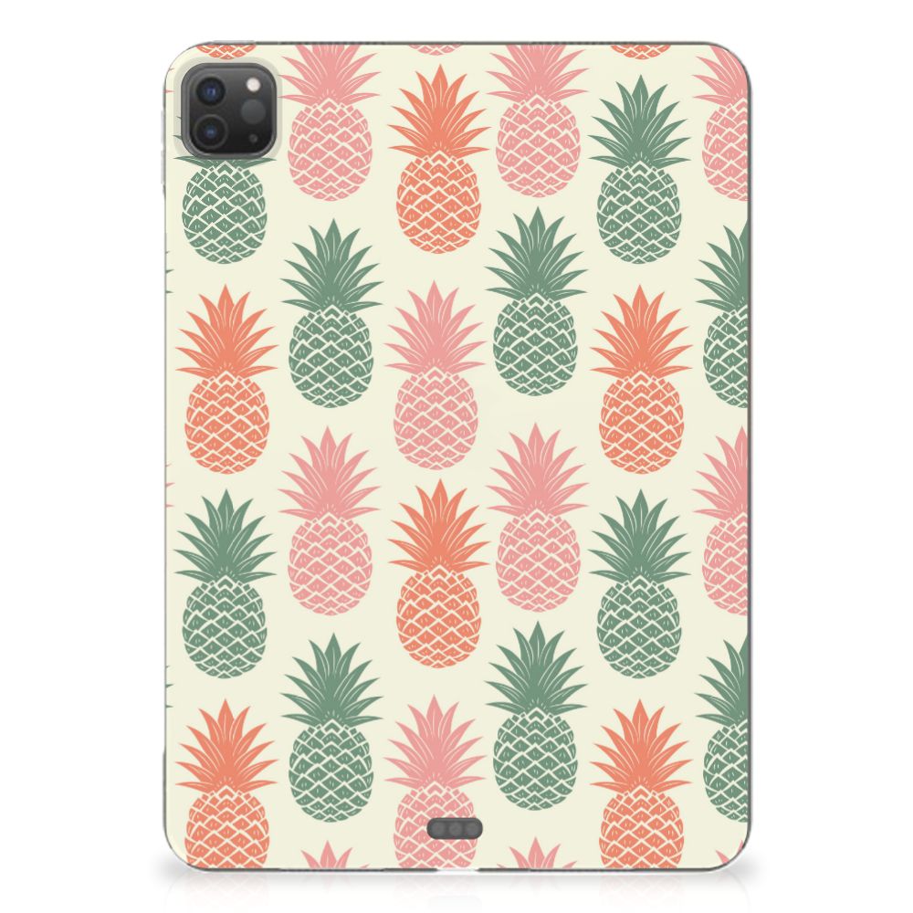 iPad Pro 11 (2024) Tablet Cover Ananas design ananas voorkant