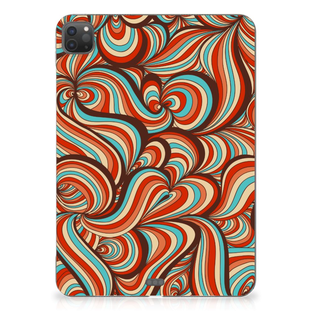 iPad Pro 11 (2024) Tablethoes Retro design retro kleurrijk