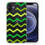 iPhone 12 | 12 Pro (6.1") TPU bumper Zigzag Groen B2Ctelecom