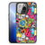 Apple iPhone 13 Pro Max GSM Cover Punk Rock back cover opvallend design kleurrijk