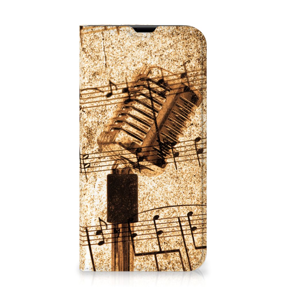 iPhone 13 Pro Stand Case Bladmuziek - B2C Telecom