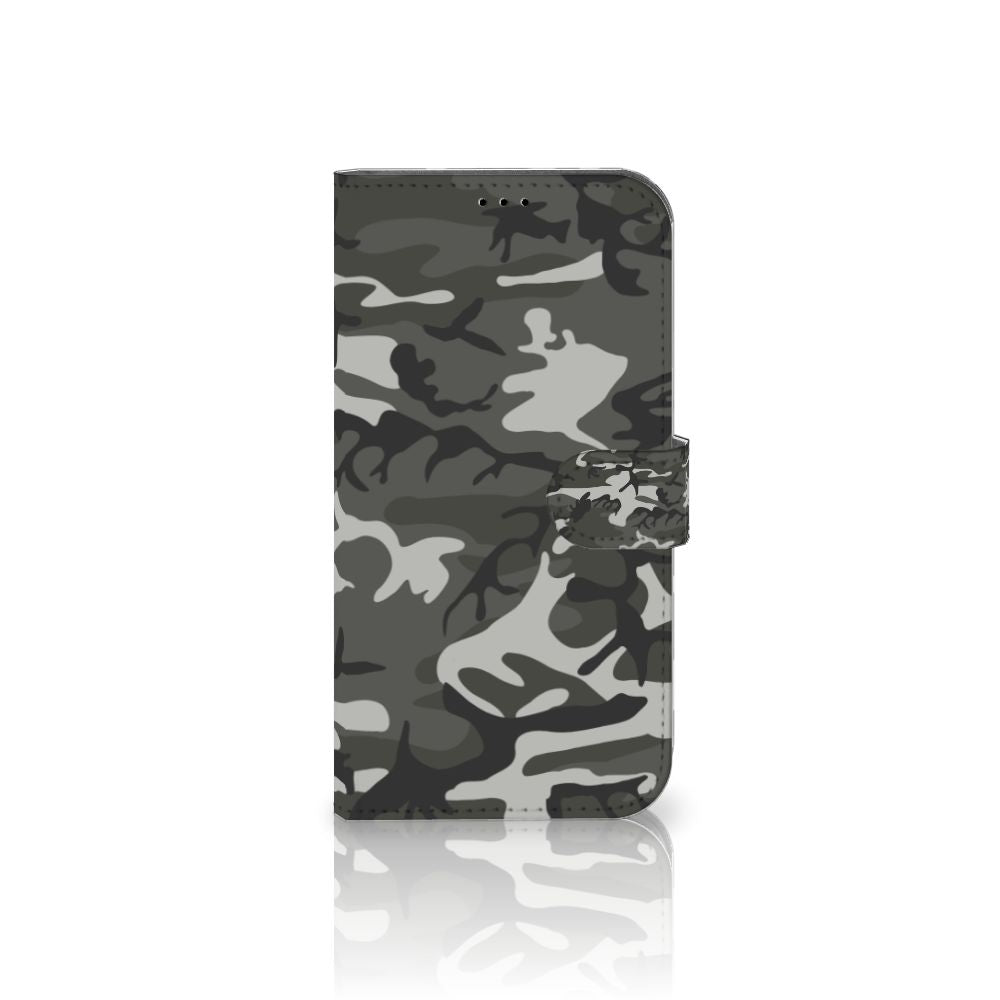 iPhone 14 Plus Telefoon Hoesje Army Light Telefoonhoesje Camouflage achterkant