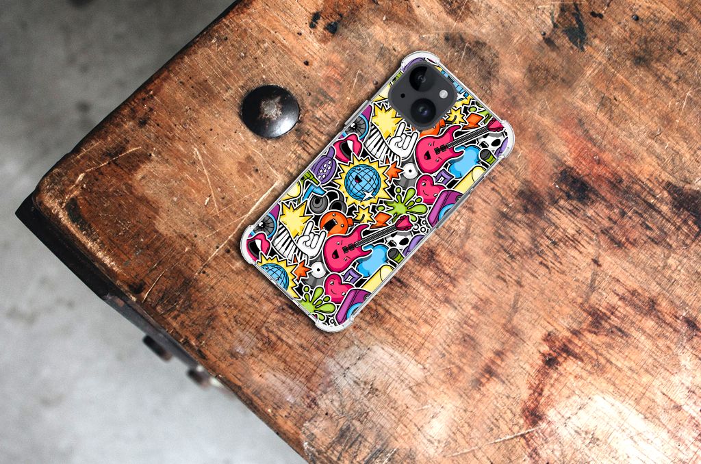 iPhone 15 Anti Shock Bumper Case Punk Rock B2C Telecom