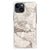 iPhone 15 Anti-Shock Hoesje Marmer Beige achterkant design