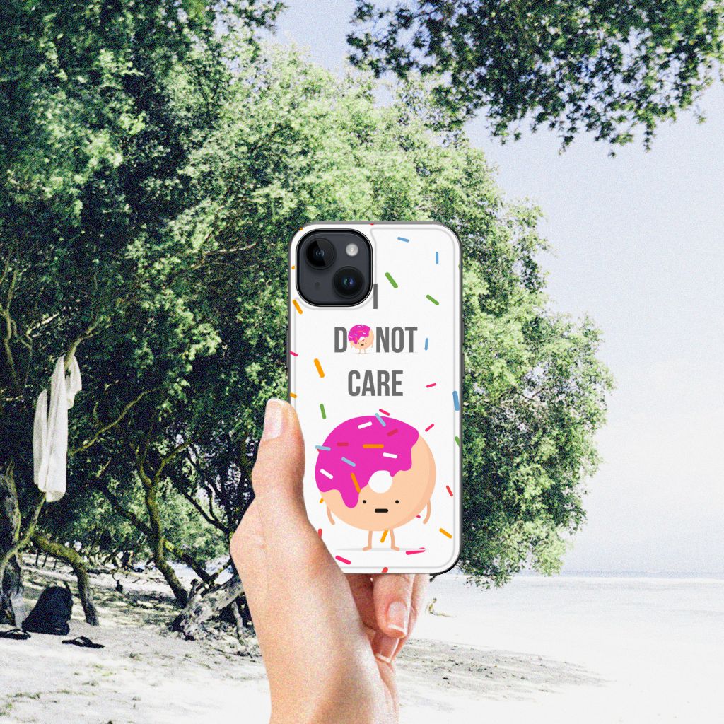 iPhone 15 Back Cover Hoesje Donut Roze B2C Telecom