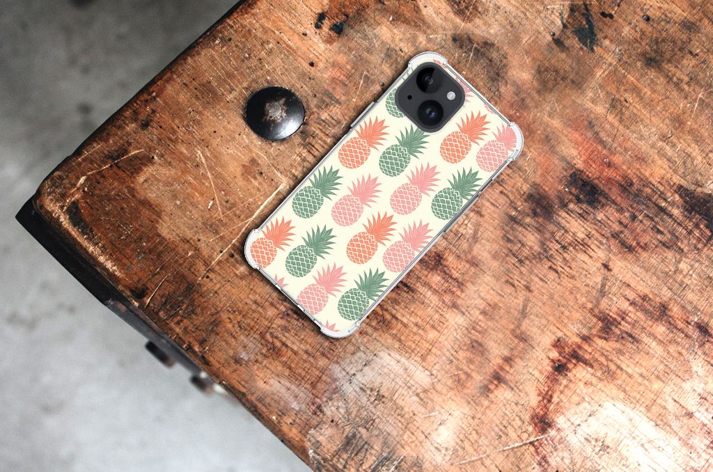 iPhone 15 Beschermhoes Ananas B2C Telecom