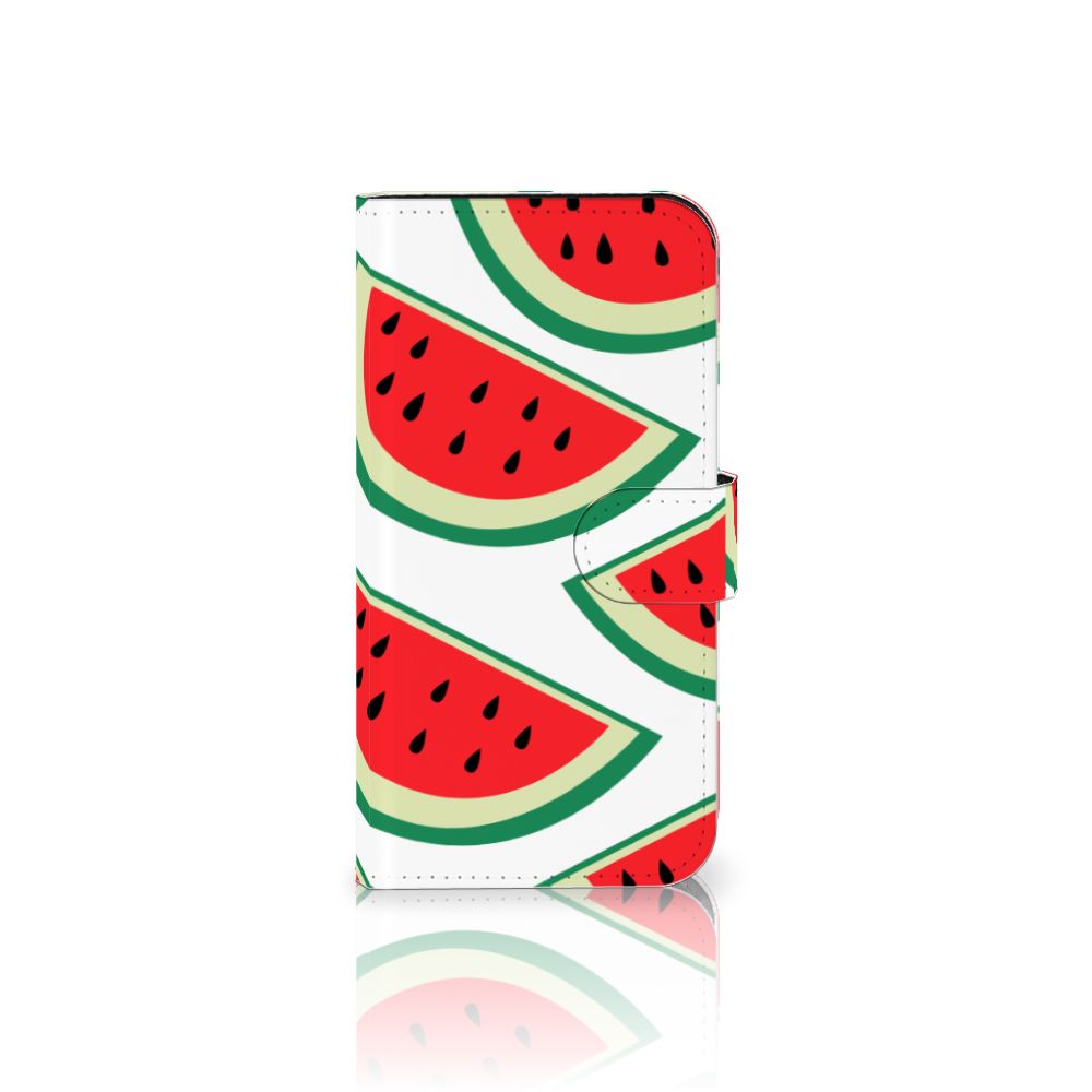 iPhone 15 Book Cover Watermelons met vrolijke watermeloenprint voor een zomerse look 🍉.
